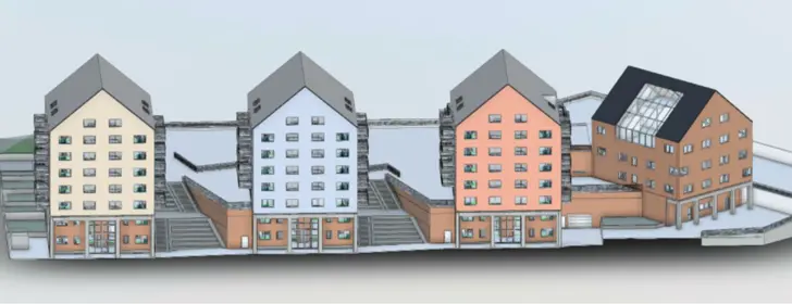 Nybyggnation i Gislaved - Nivika Fastigheter AB - Illustration 1